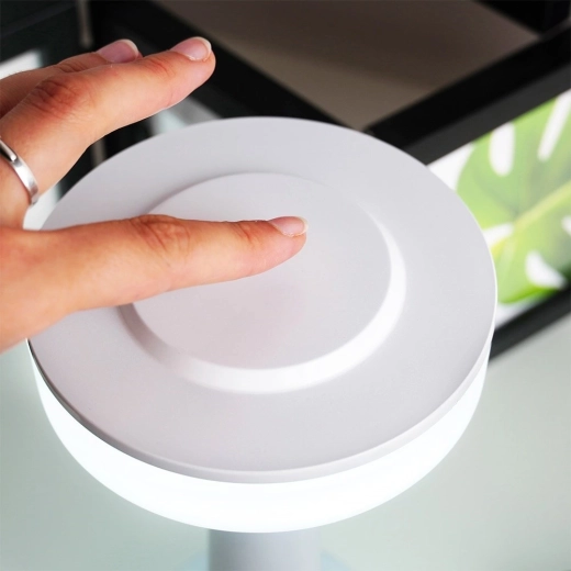 Touch control and three brightness levels