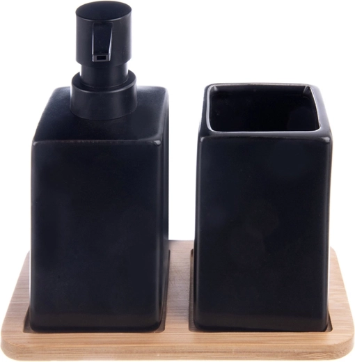 Strapazierfähiger Dolomit in Matt-Schwarz