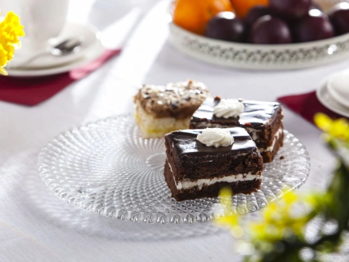 Ideaal voor taarten en porties desserts