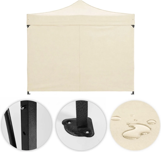 Duurzame bekleding tegen regen en zon