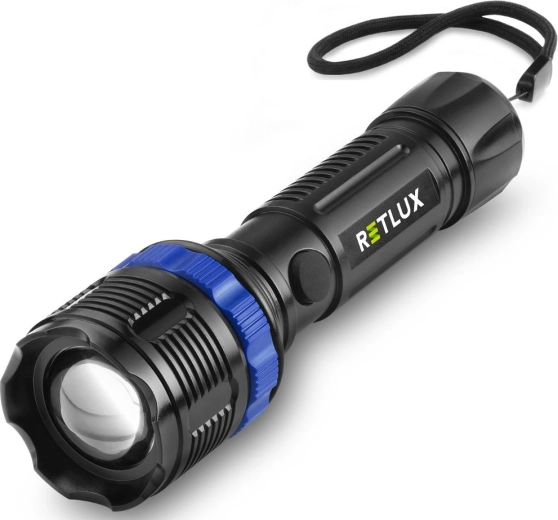 Lampe torche Retlux LED avec zoom