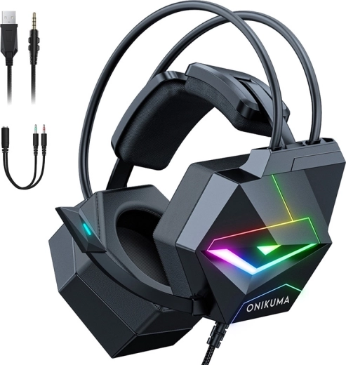 Gaming-Headset Onikuma X20 Schwarz