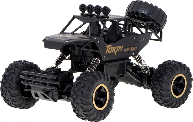 RC rock crawler 4WD 1:12 metal – Black