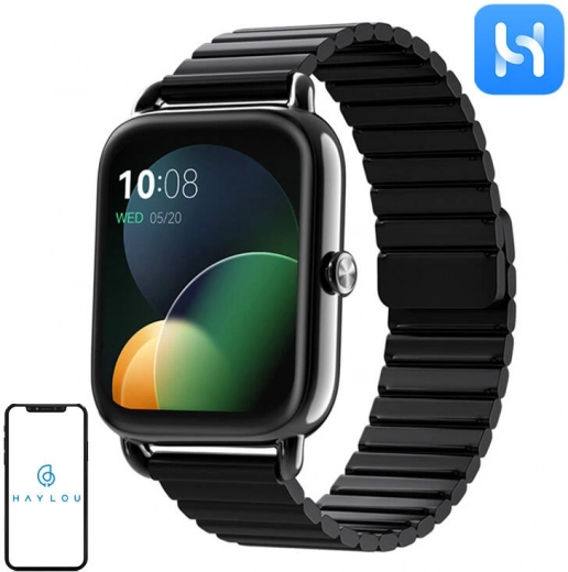 Haylou RS4 Plus Smartwatch Black