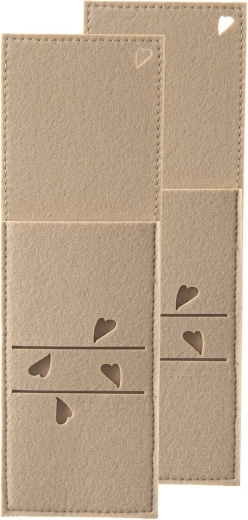 Elegant heart decoration