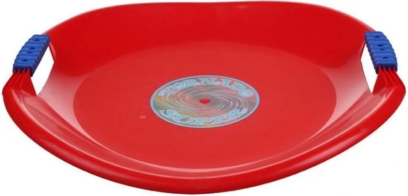 Sleeteschijf Tornado Super rood 54 cm