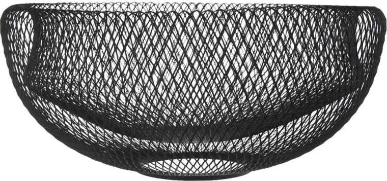 Robuste Metallausführung in mattem Schwarz