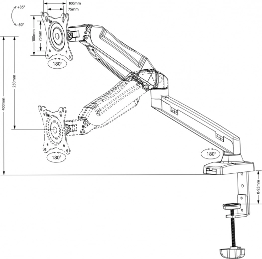 Flexible Positionierung für Ergonomie