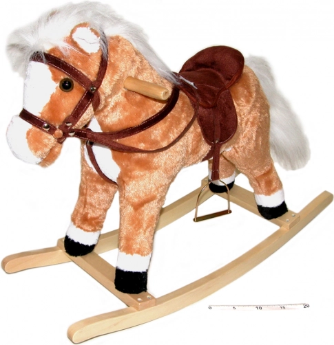 Rocking Horse with Effects - Brown