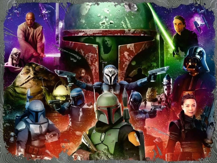 Ravensburger Puzzle mit 1500 Teilen – Boba Fett, Kopfgeldjäger
