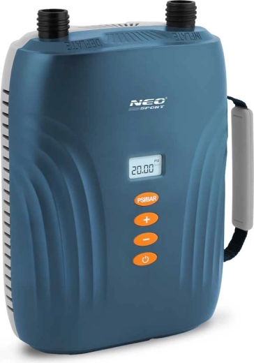 Two-stage Double Motor™ inflation for speed and precision