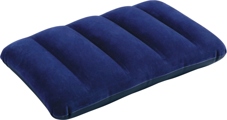 Velours opblaasbaar kussen INTEX 43 × 28 × 9 cm