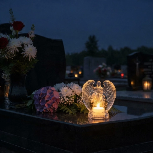Suitable for gravesites and interiors