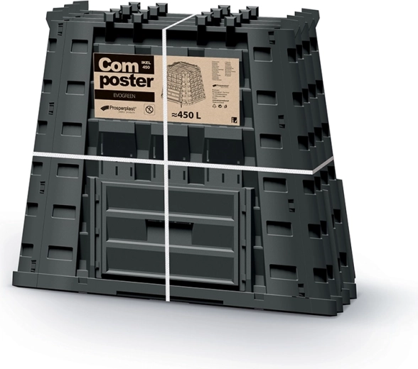 Large capacity for efficient composting