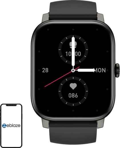 Slimme horloge Zeblaze Btalk Pro zwart