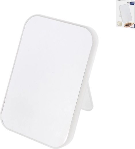 Miroir cosmétique de table avec support 15 × 22 cm