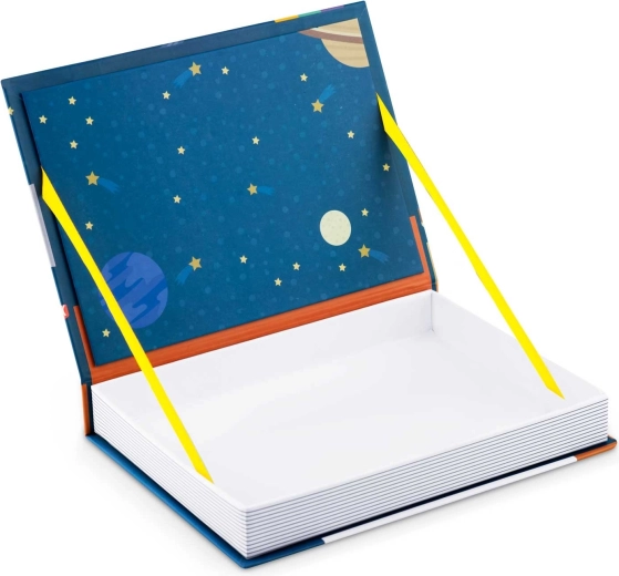 Sturdy book-shaped box – everything neatly in one place