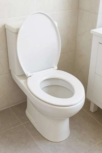 Durable duroplast and stainless-steel hinges