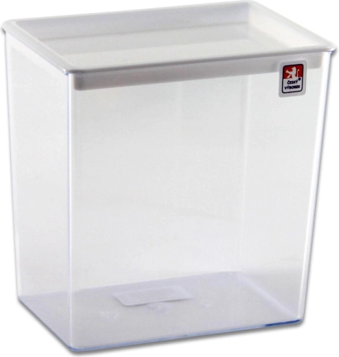 Dry Food Container 1 L – Tall Rectangular, Mixed Colors