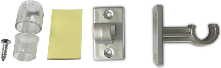 Easy mounting on the window frame