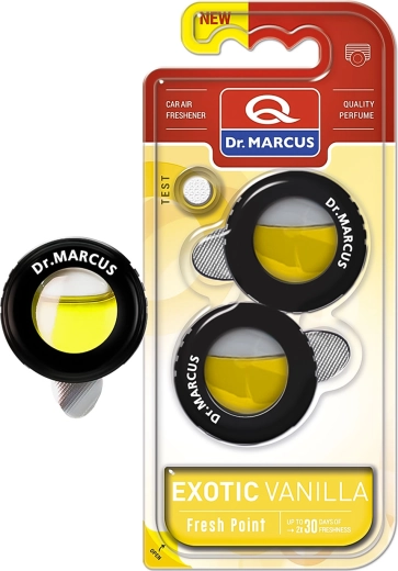 Dr. Marcus Fresh Point Vanilla luchtverfrisser voor in de auto