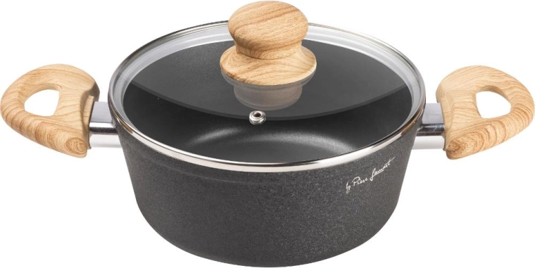Lamart Natur Kochtopf mit Deckel 20 cm