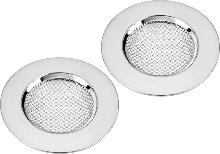 Orion stainless steel drain strainers 3.8 and 7.5 cm - 2 pcs