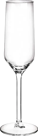 Rubin set of 6 champagne glasses 220 ml