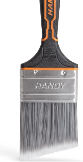 Angled bristles for precise strokes