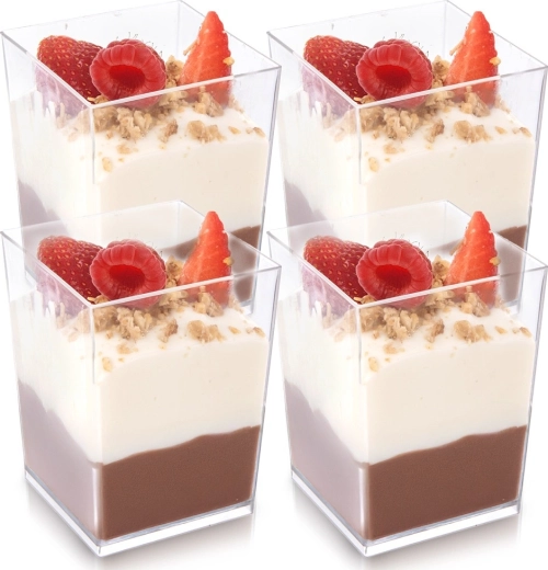 Becher für Desserts und Snacks 160 ml, 4 Stk.