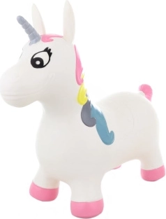 Unicorn hopper for children with pump