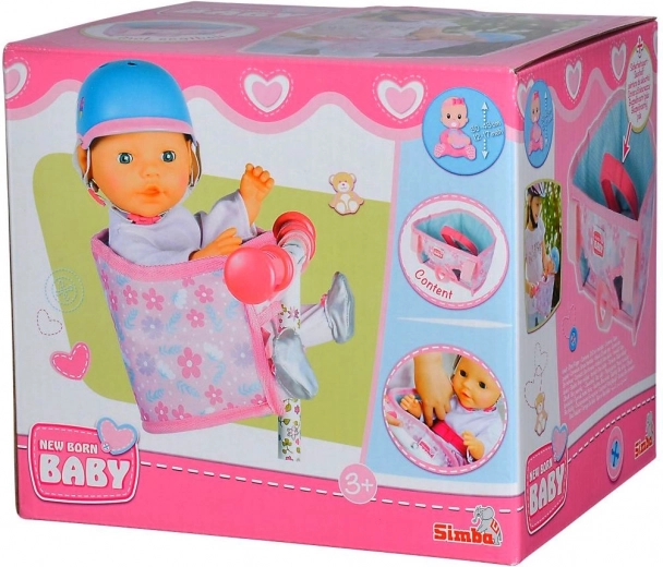 Bicycle Seat for Dolls NEW BORN BABY