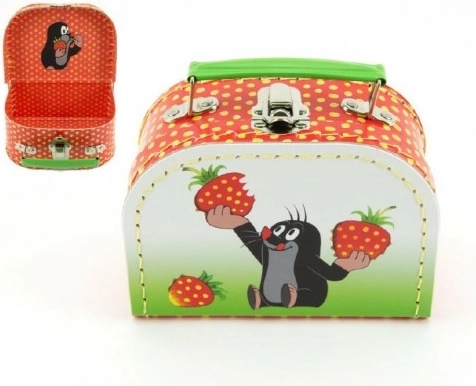 Suitcase Little Mole and Strawberries 16cm