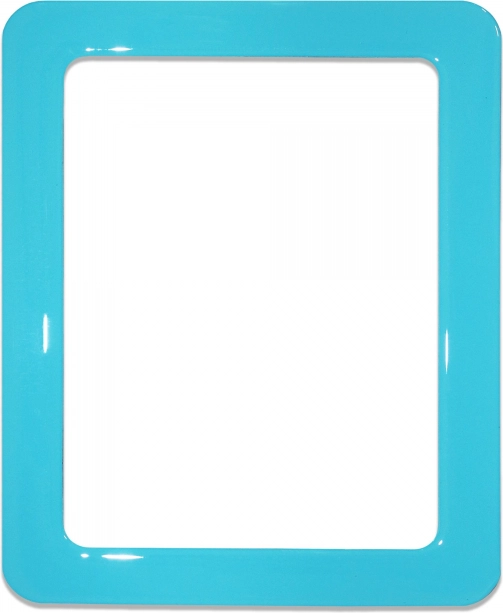Magnetic Self-Adhesive Frame Light Blue