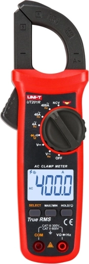 Stroomtangmultimeter Uni-T UT201R (True RMS)