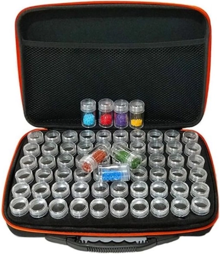 60 separate containers for perfect organization