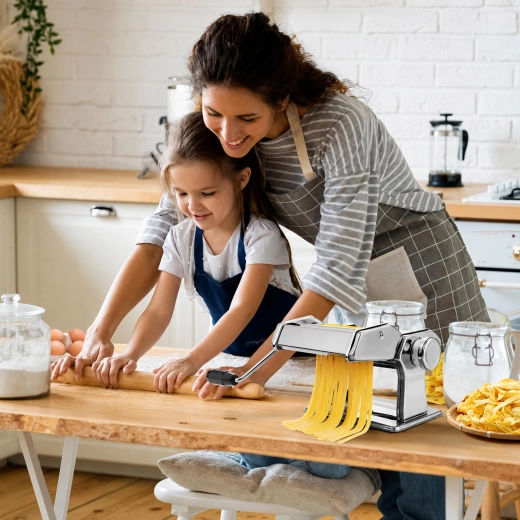 Homemade pasta easily and quickly