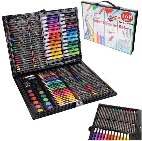 Super Mega Art Supplies Set 168 Pieces
