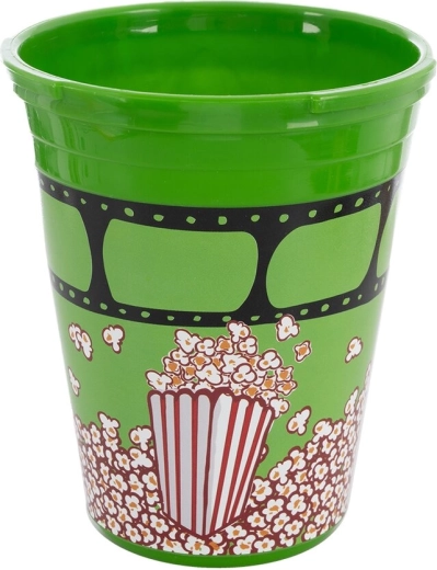 Plastic snack cup Snack 0.55 l green - 1 piece