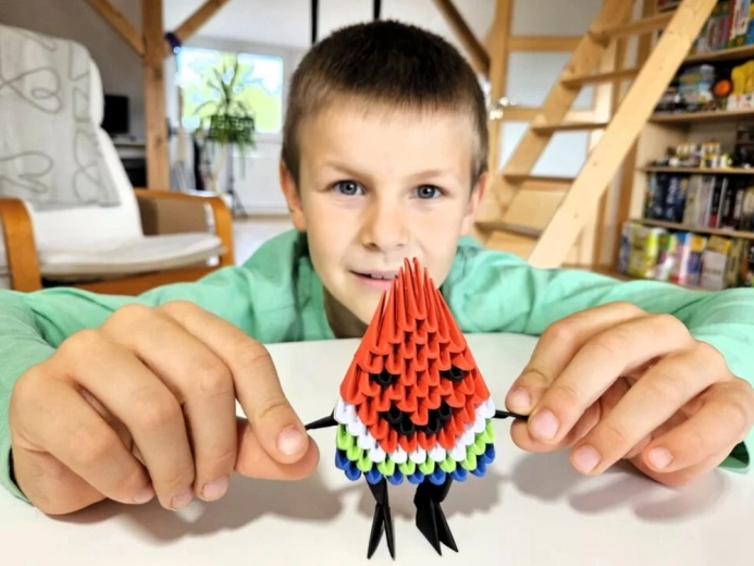 Kleurrijke 3D-decoratie