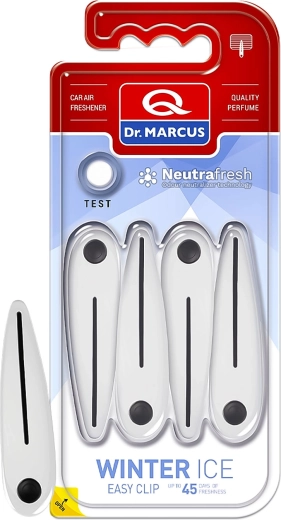 Dr. Marcus Easy Clip luchtverfrisser voor in de auto Winter Ice