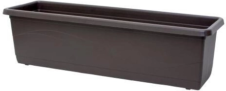 Kunststoff-Balkonkasten Lobelia 40 cm braun