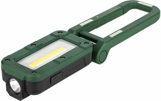 Twee lichtbronnen: vlakke COB en gerichte LED