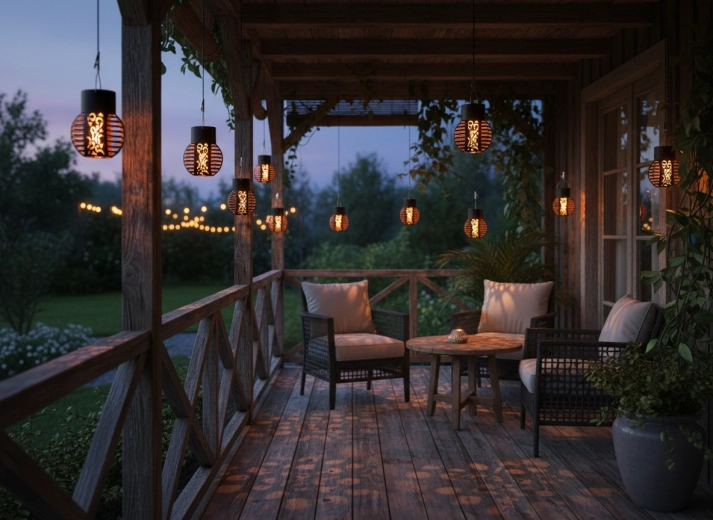 Solar power and automatic lighting