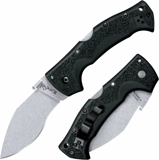 Cold Steel Rajah III pocket knife 8.9 cm stonewash black Griv-Ex