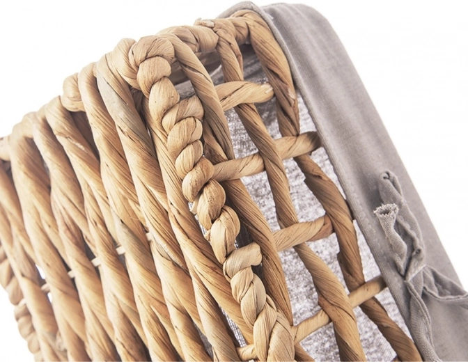 Handwoven from natural fibers