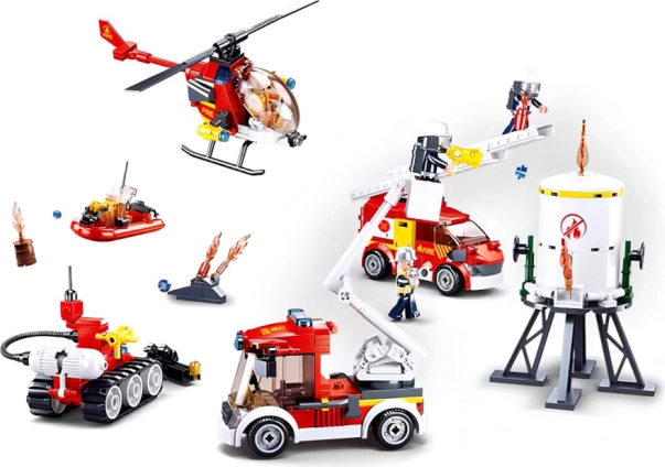 Sluban Firefighter Set