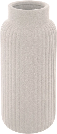Cream porcelain vase 24.5 cm