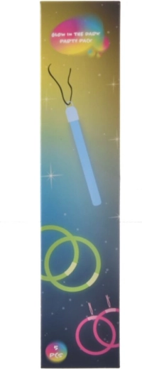 Bâtons lumineux en plastique UH – mix de couleurs (5 pcs)