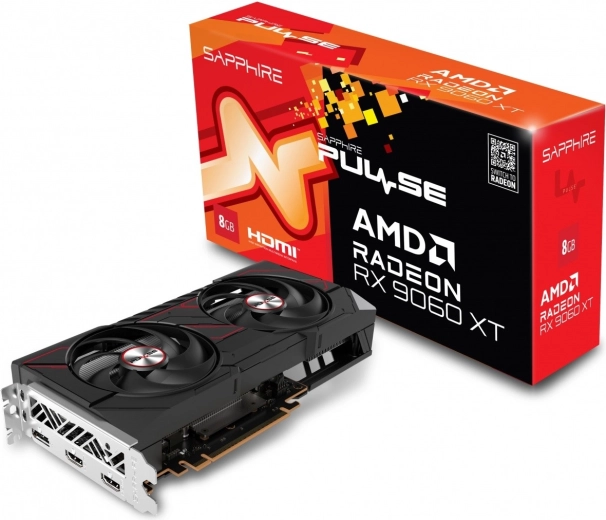 Sapphire Pulse Radeon RX 9060 XT 8GB Graphics Card